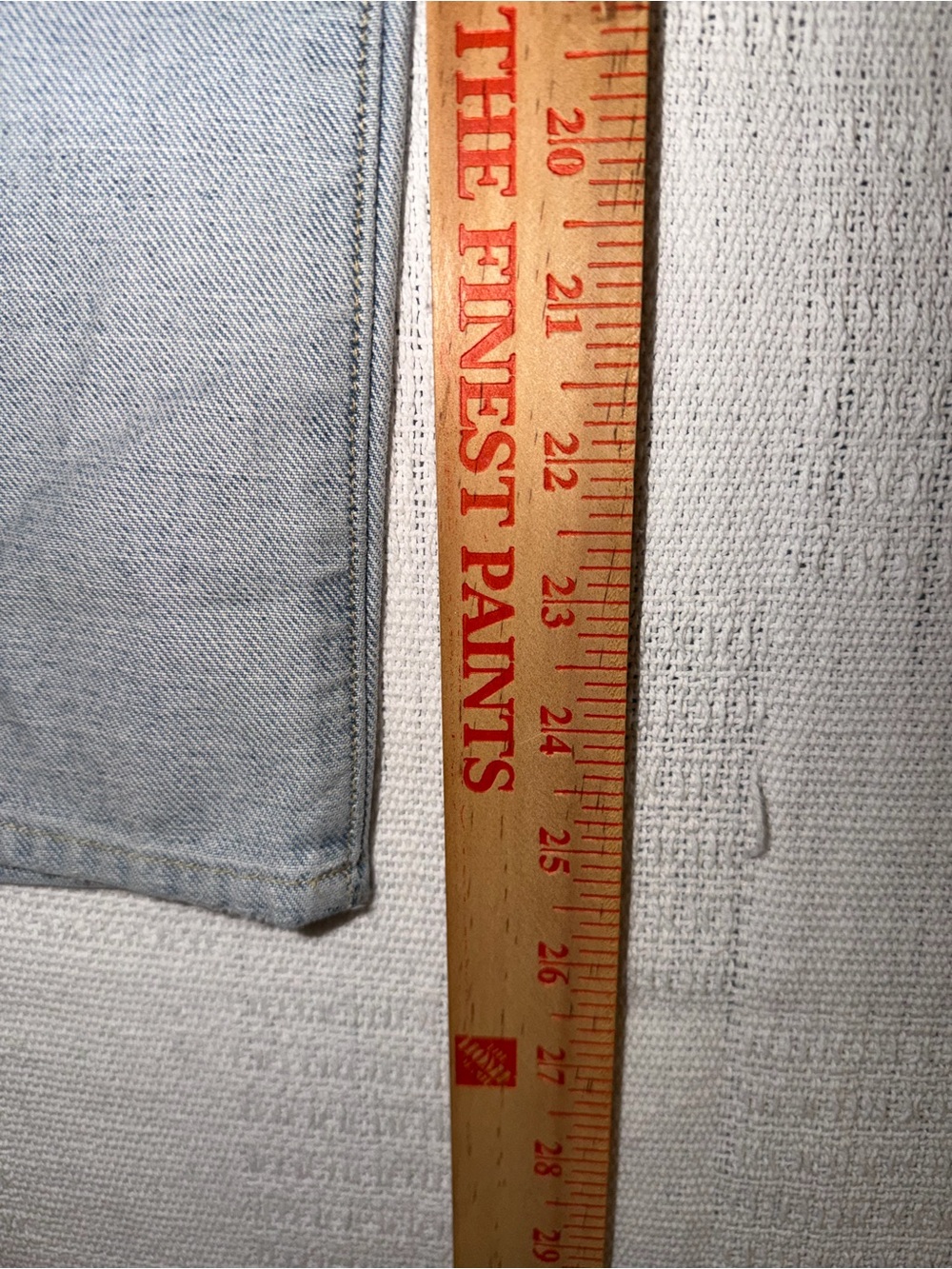 Pistola High Rise Straight Jeans s27 Colorblock Denim Quiet Luxury Coastal Chic - Picture 8 of 11